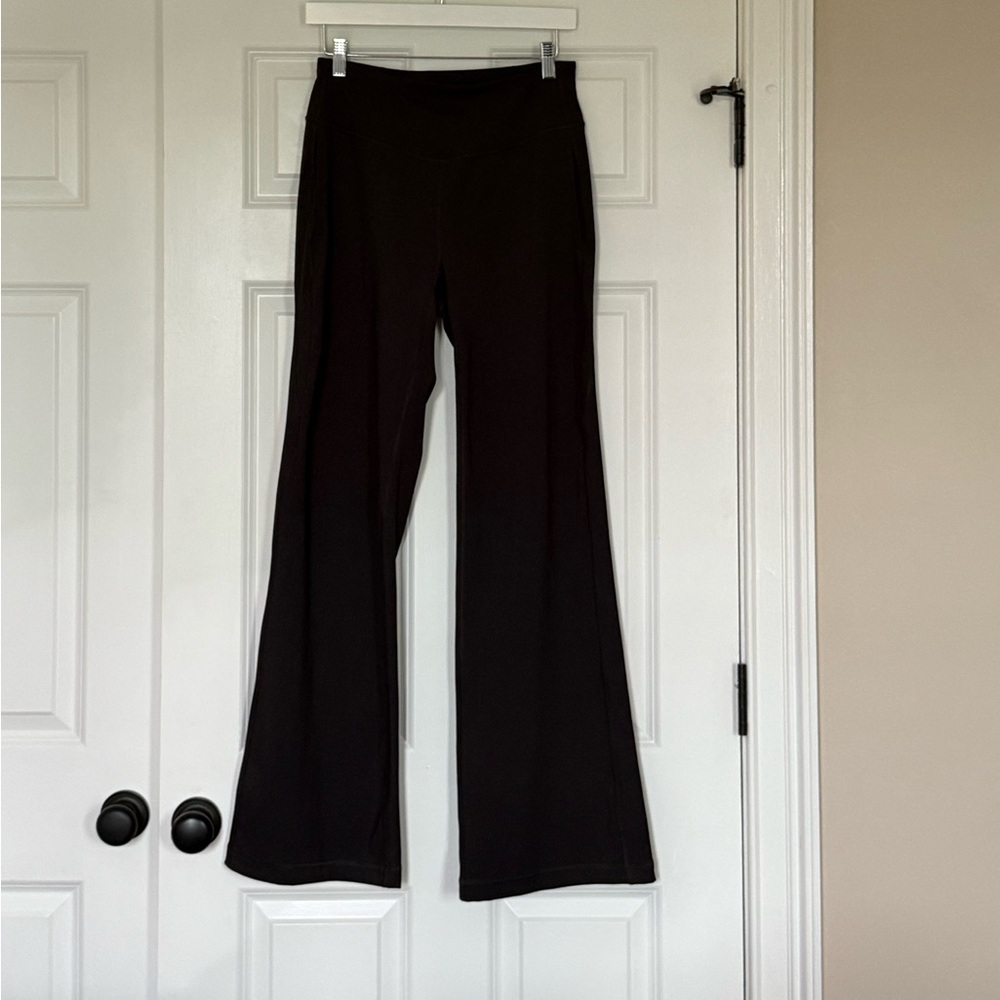 Tekgear Black Wide Leg Women's Workout Pants Sz L - Picture 2 of 4